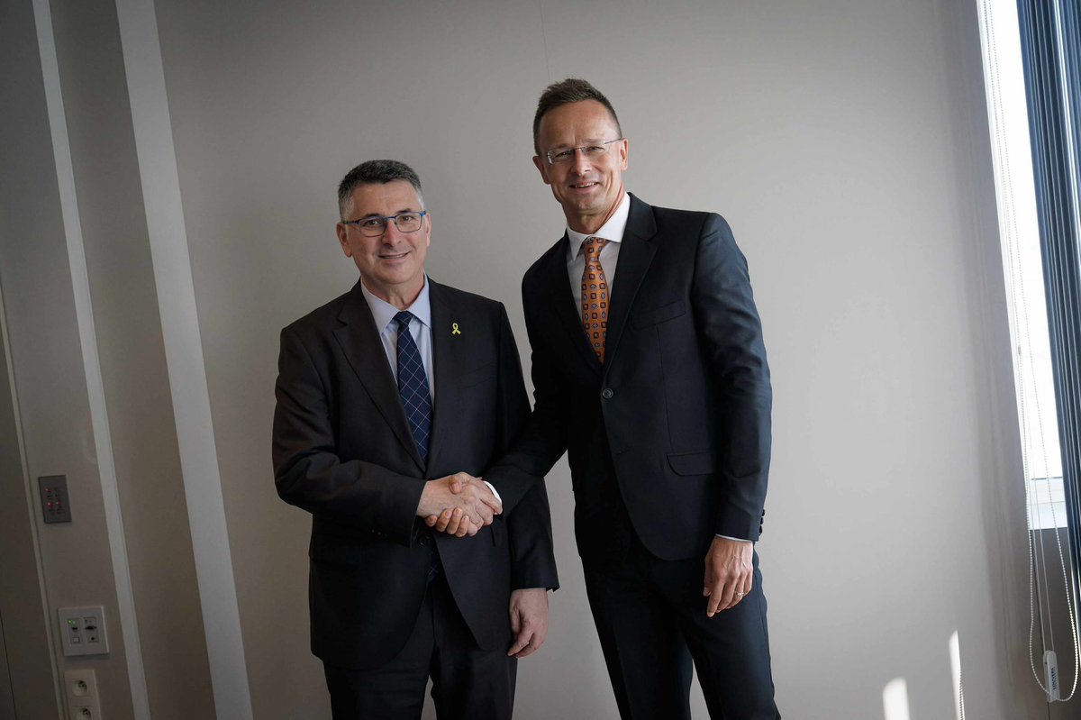 FM_Szijjarto's tweet image. It’s in Hungary’s interest to reach a ceasefire and hostage deal asap to free the Hungarian hostage held by Hamas. Today, there will be strong pressure on us in Brussels to sanction Israeli settlers. That would be the wrong move. This is the time for diplomacy, not sanctions.