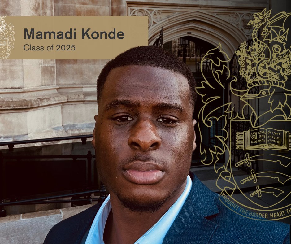 Uni_of_Essex's tweet image. Class of 2025 - #EssexGraduation
Congratulations to Mamadi Konde who is graduating today from @uniessexgovt.
Mamadi has made a remarkable impact on research, advocacy and student life during his time at Essex. Read his story here: brnw.ch/21wU9hQ
