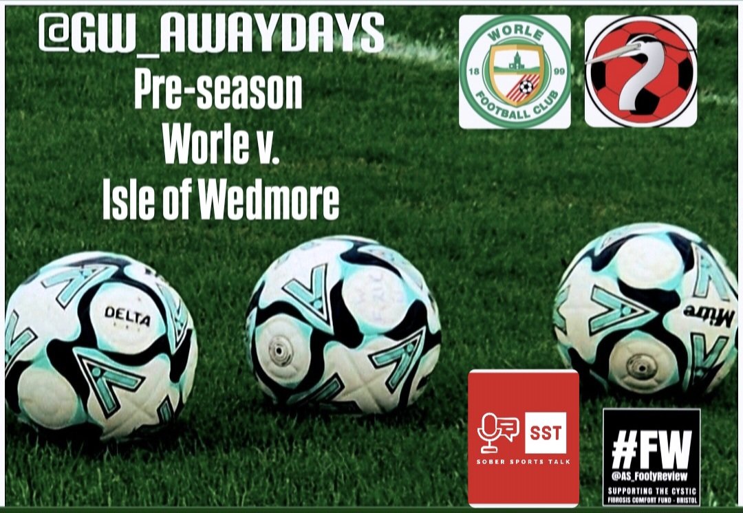 Pre-season continues tonight as I head to <a href="/Worle_FC/">Worle FC</a> for their game with <a href="/IsleofWedmoreFC/">Isle Of Wedmore FC</a>

Looking forward to it. It's good to have football back! 

#FW
#SoberSportsTalk
