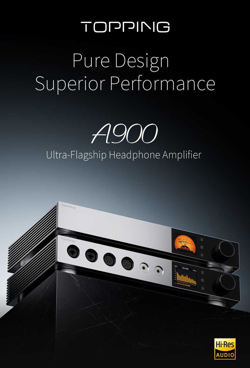 The ultra-flagship headphone amplifier A900 is now available for sale at 1199 USD!

● T'ang-Ku-la architecture for a full-link differential balanced amplification
● Innovative triple-feedback circuitry (patented technology) with 151dB dynamic range and 0.00003% full-band THD