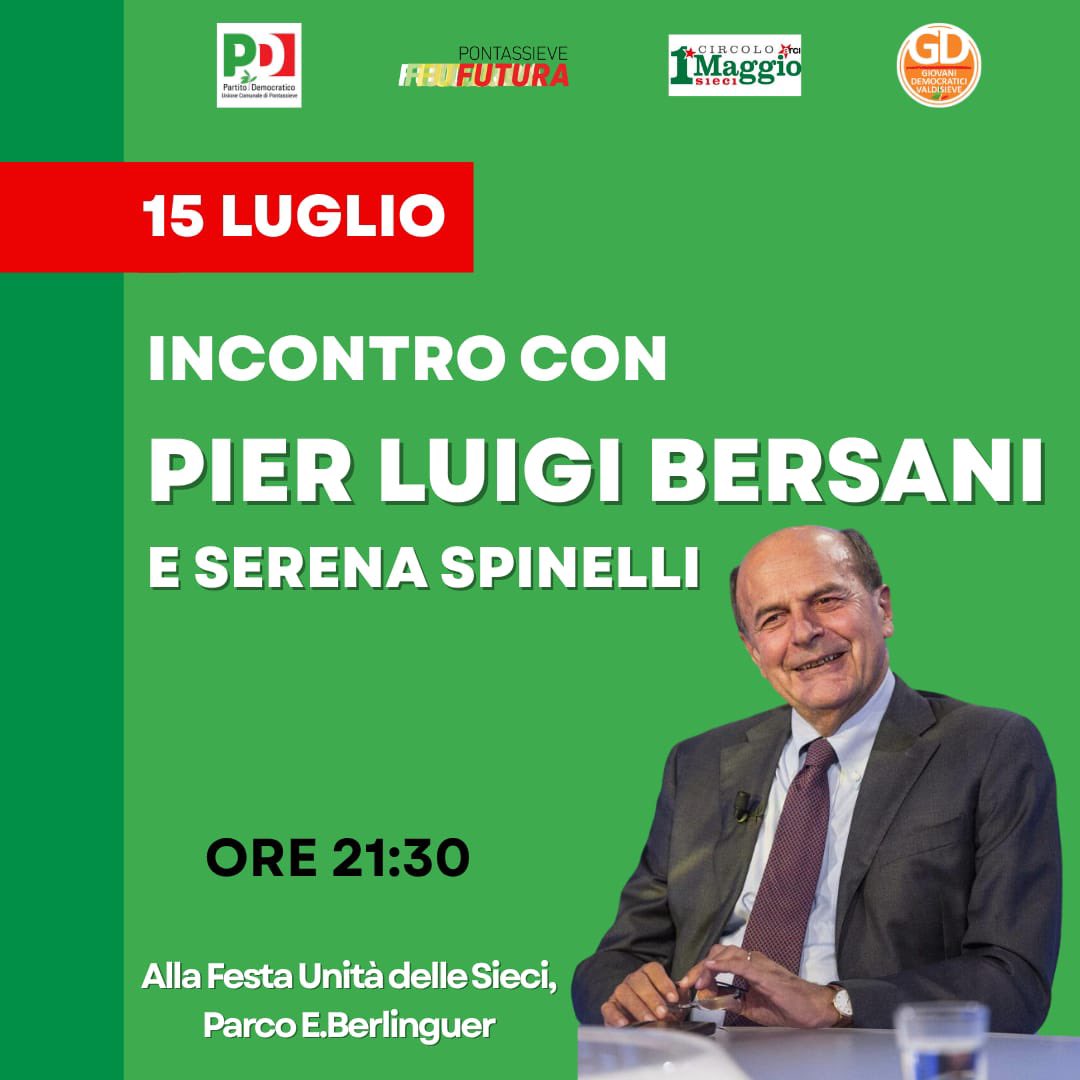 Oggi a Sesto Fiorentino (saluto al circolo Pd poi Chiedimi chi erano i Beatles con la libreria Rinascita) e stasera alla Festa dell’Unità di Sieci (Pontassieve)