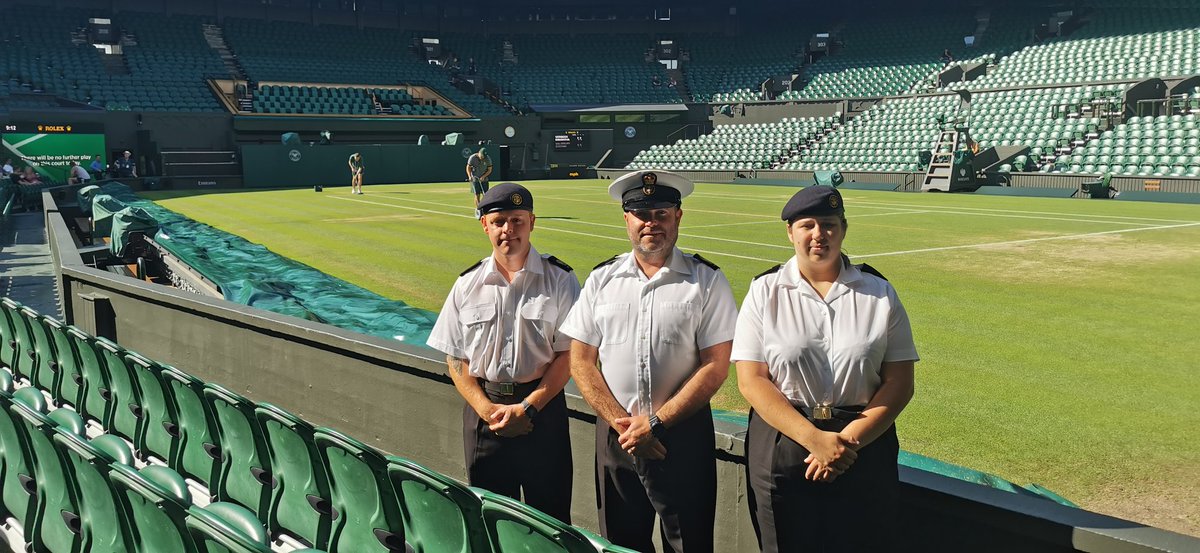 RFAHeadquarters's tweet image. The real winners in our eyes @Wimbledon π πΎ are our volunteer stewards from @RFAHeadquarters who, for the first time in the tournaments history, delivered safety & security alongwith @RoyalNavy stewards. BZ! π #RFA120
