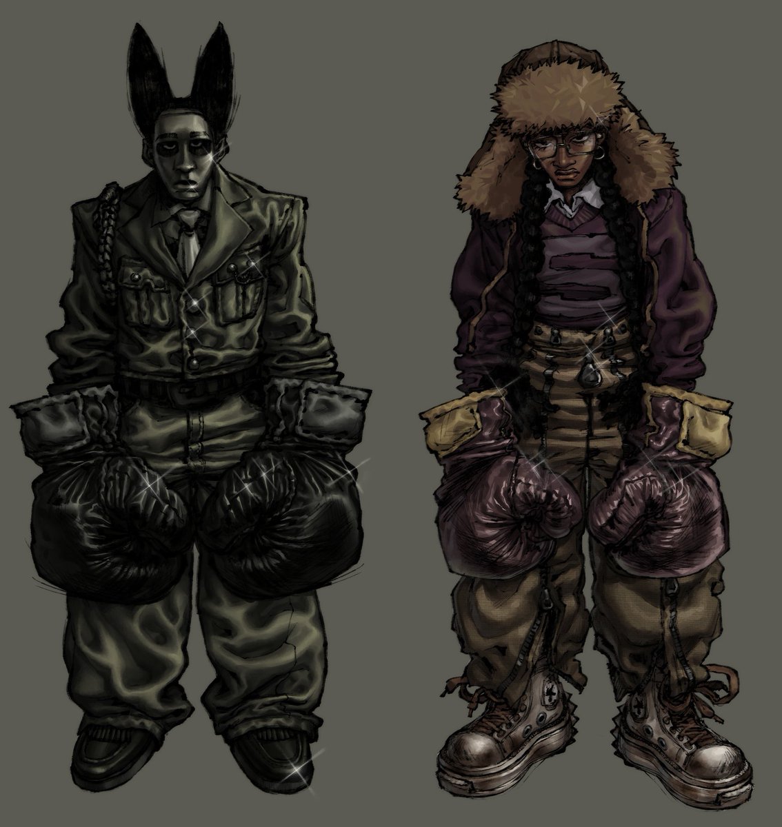 Cool character designs of my favorite artists