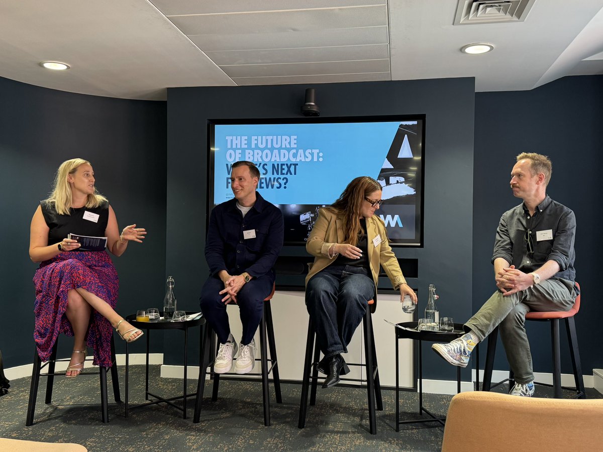 richardsalkeld's tweet image. Joining @WA_Comms today for ‘The Future of Broadcast: What’s next for News?” with @PaulBrandITV Rosie Cutler from @TimesRadio and @adamfleming