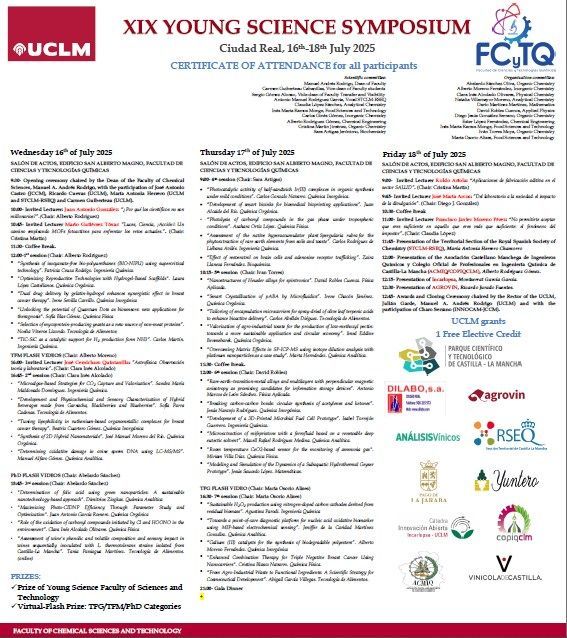 XIX Ciencia Joven_2025
Nuestros jóvenes investigadores exponen sus trabajos.

@uclmdivulga