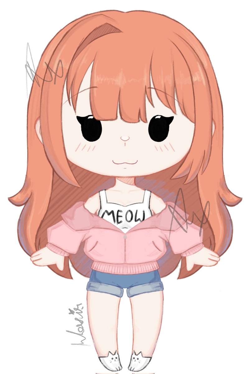 NovarrrDraws's tweet image. Took me quite a while, but she&apos;s finished!
