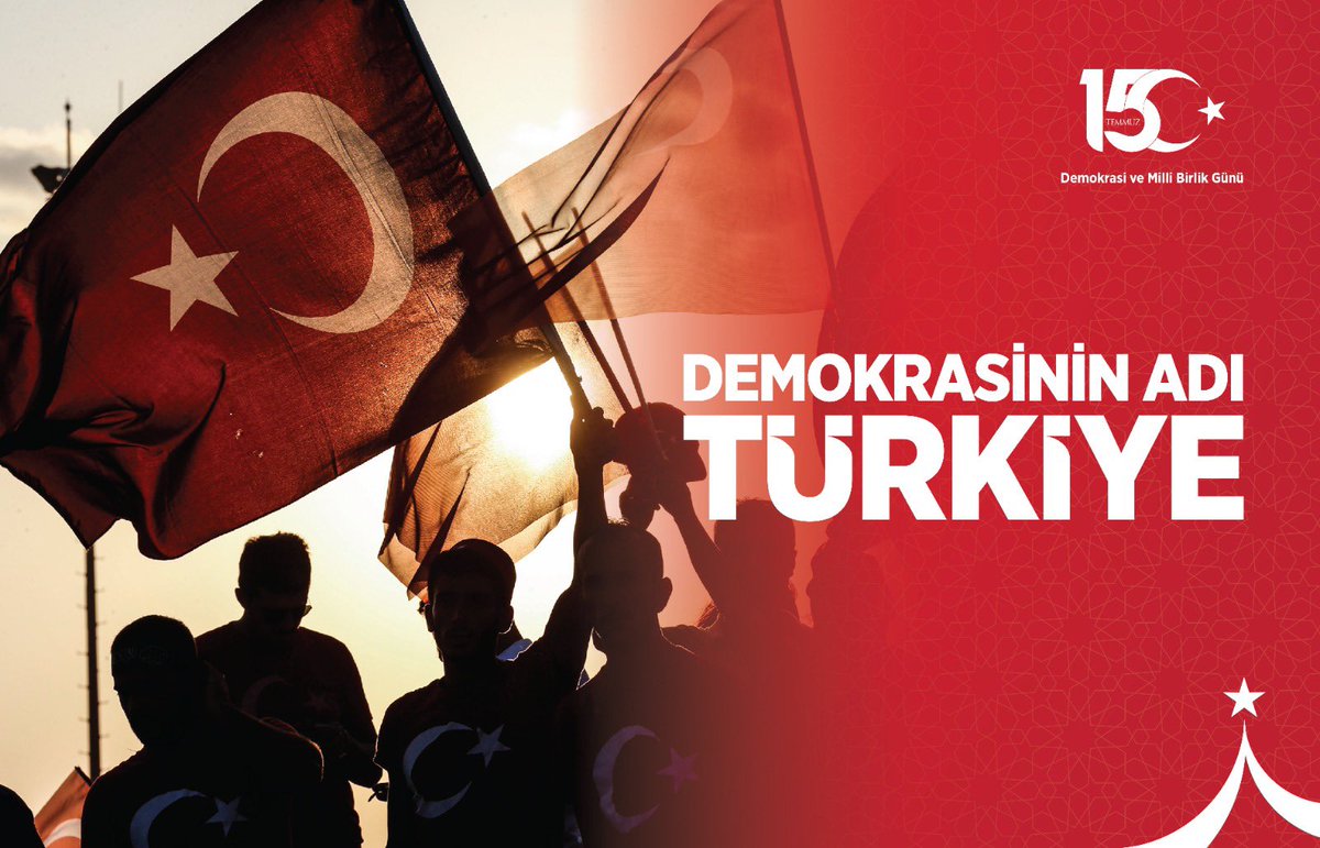 #15Temmuz 
#ZaferinAdıTürkiye🇹🇷
#DemokrasininAdıTürkiye🇹🇷