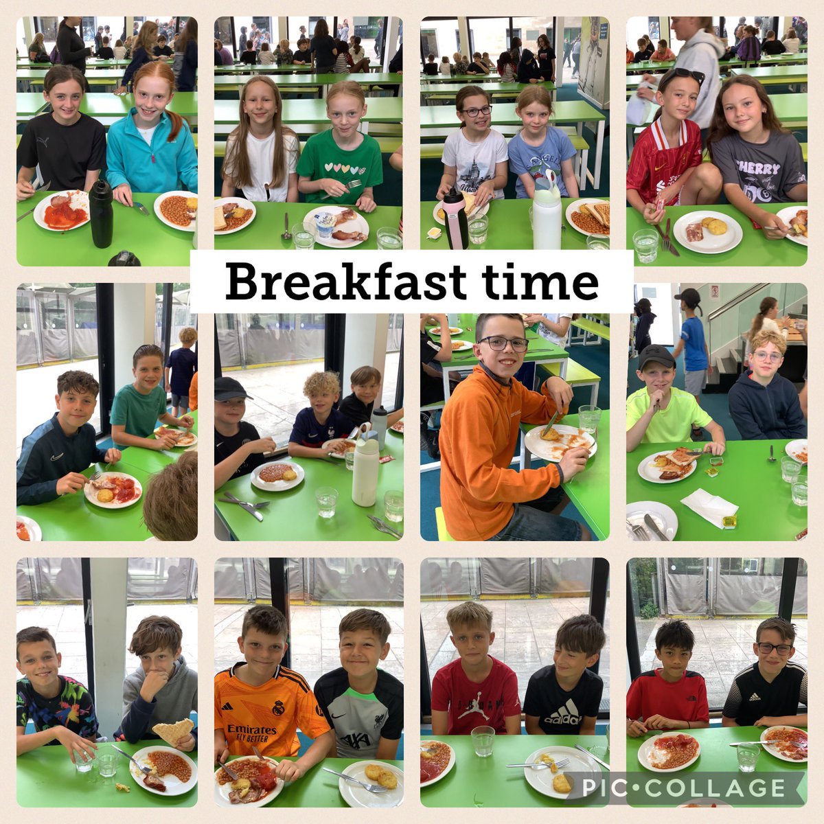 Springfield_Pri's tweet image. After a good breakfast the children are ready for a day of thrilling activities. #springfieldyear5and6 #springfieldpd