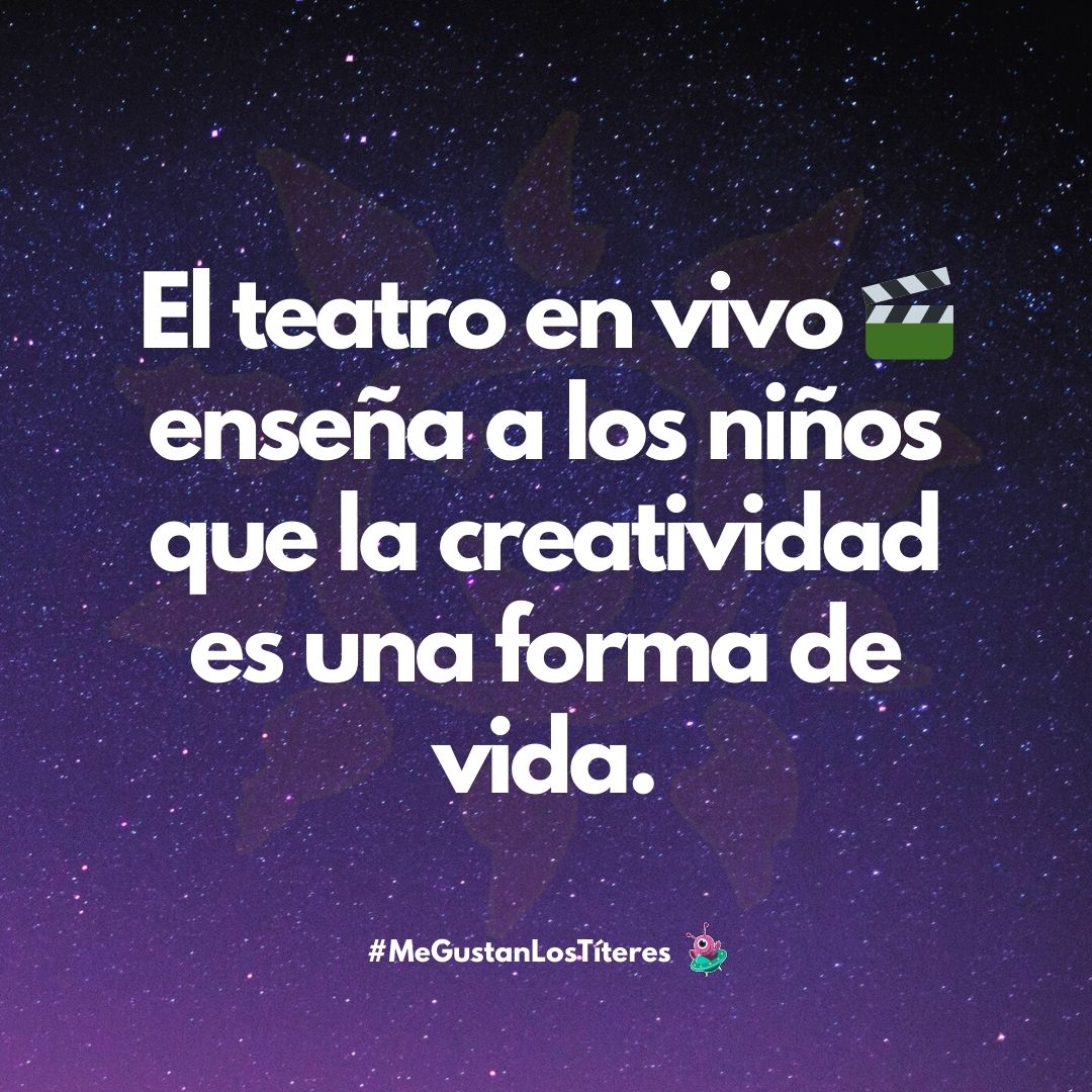 titirionetas's tweet photo. ¡Inspira a tus hijos a vivir creativamente! ✨ Síguenos y acompáñanos en cada función. #VidaCreativa #TeatroParaNiños #CulturaInfantil #ImaginaciónActiva #MeGustanLosTíteres https://t.co/DuvDcCff46 https://t.co/cuoiWHmJbR