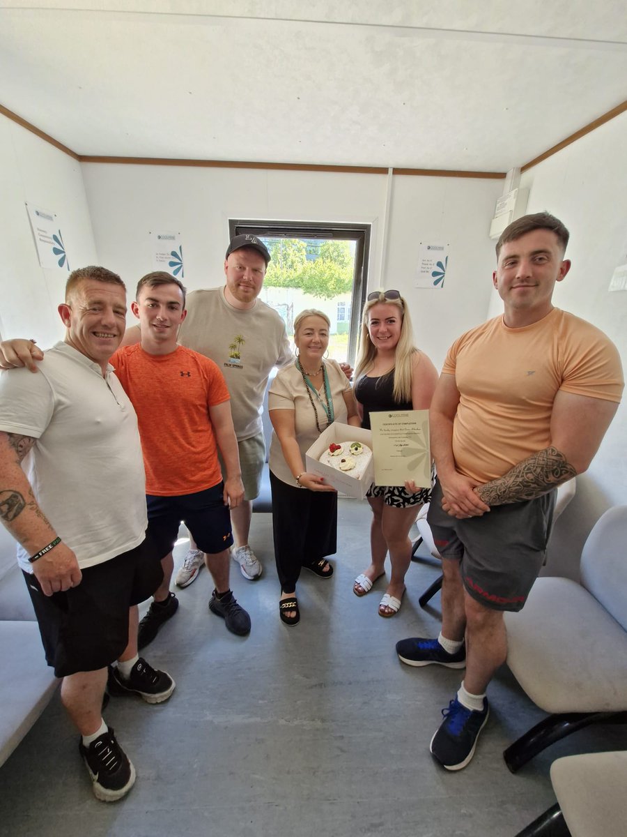 CoolmineTC's tweet image. Congratulations to Ciara and Aodhan on completing Phase Two of their recovery journey. We are proud of all the hard work and effort they’ve put into reaching this point.
#Coolmine #Proud #PoweringRecovery #OvercomingAddiction