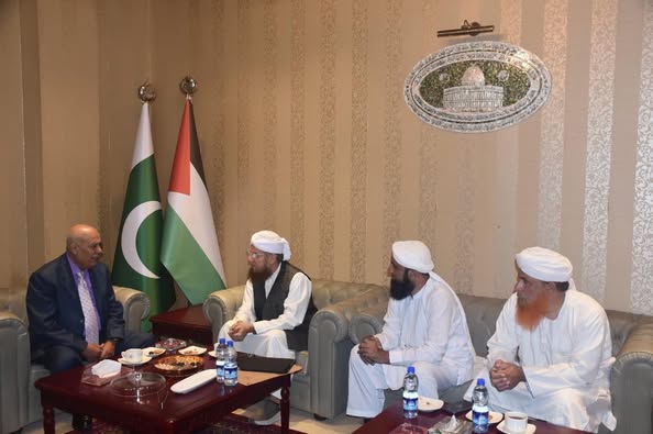 IamAbdulHabib's tweet image. FGRF with the Ambassador
Standing in solidarity with our Falasteen brothers and sisters. FGRF’s meeting with the Ambassador marks another step towards impactful and compassionate relief work.
#FGRF #AmbassadorMeeting #HopeAndHelp #TogetherWeCan #Dawateislami