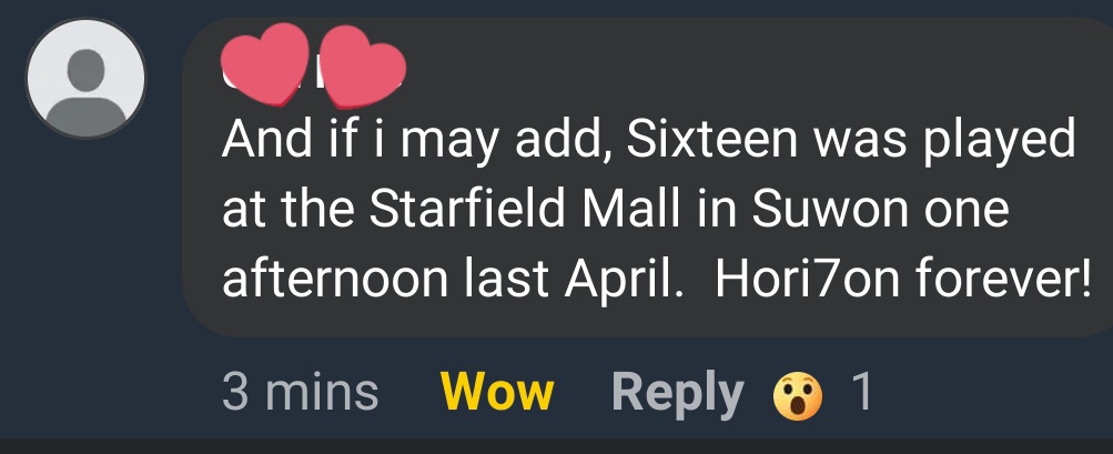 tweetnis59's tweet photo. SIX7EEN by HORI7ON was played at the Starfield Mall in Suwon, South Korea one afternoon last April. 🥹

#HORI7ON #호라이즌 
@HORI7ONofficial https://t.co/pFyxQkJfpa