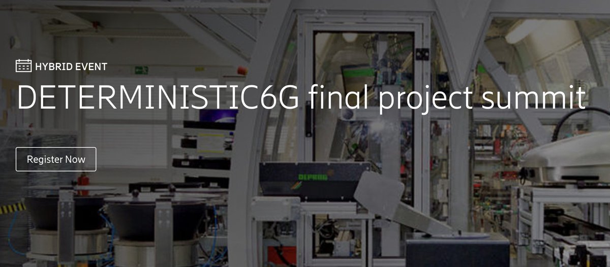 SNS (@6g_sns) on Twitter photo ๐ข Join the <a href="/DETERMINISTIC6G/">DETERMINISTIC6G</a> Final Project Summit!
๐
11 September 2025
๐ 09:00โ17:30
๐ Ericsson HQ, Stockholm & Online
Explore the future of time-critical #6GNetworks with top experts, demos & talks.
๐ Register here: tinyurl.com/2fv622ws
#6G #DETERMINISTIC6G #SNSJU ๐ข Join the <a href="/DETERMINISTIC6G/">DETERMINISTIC6G</a> Final Project Summit!
๐
11 September 2025
๐ 09:00โ17:30
๐ Ericsson HQ, Stockholm & Online
Explore the future of time-critical #6GNetworks with top experts, demos & talks.
๐ Register here: tinyurl.com/2fv622ws
#6G #DETERMINISTIC6G #SNSJU
