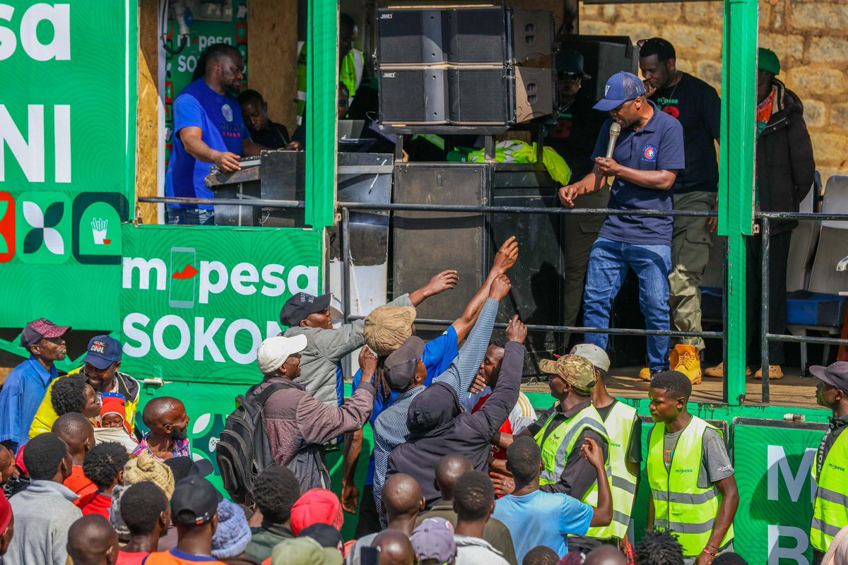 Manich 💯 (@manich22194) on Twitter photo With Fuliza ya Biashara and Pochi la Biashara, small traders now have control over their financial future.
<a href="/SafaricomPLC/">Safaricom PLC</a> is using #MPESASokoni to educate and uplift businesses at every level—starting with the person behind the counter. With Fuliza ya Biashara and Pochi la Biashara, small traders now have control over their financial future.
<a href="/SafaricomPLC/">Safaricom PLC</a> is using #MPESASokoni to educate and uplift businesses at every level—starting with the person behind the counter.