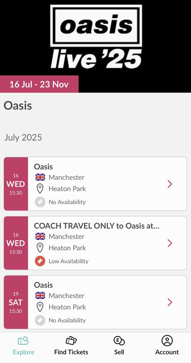 ROBANDTHEMOB's tweet image. News ! @Twickets @TwicketsUK has finally got @oasis tickets for sale ! Granted they’re hospitality ones for @wembleystadium and are eye-wateringly expensive but, if you’re minted, they’re they’re !🙄 Sorry if you’re elsewhere in the UK🥲