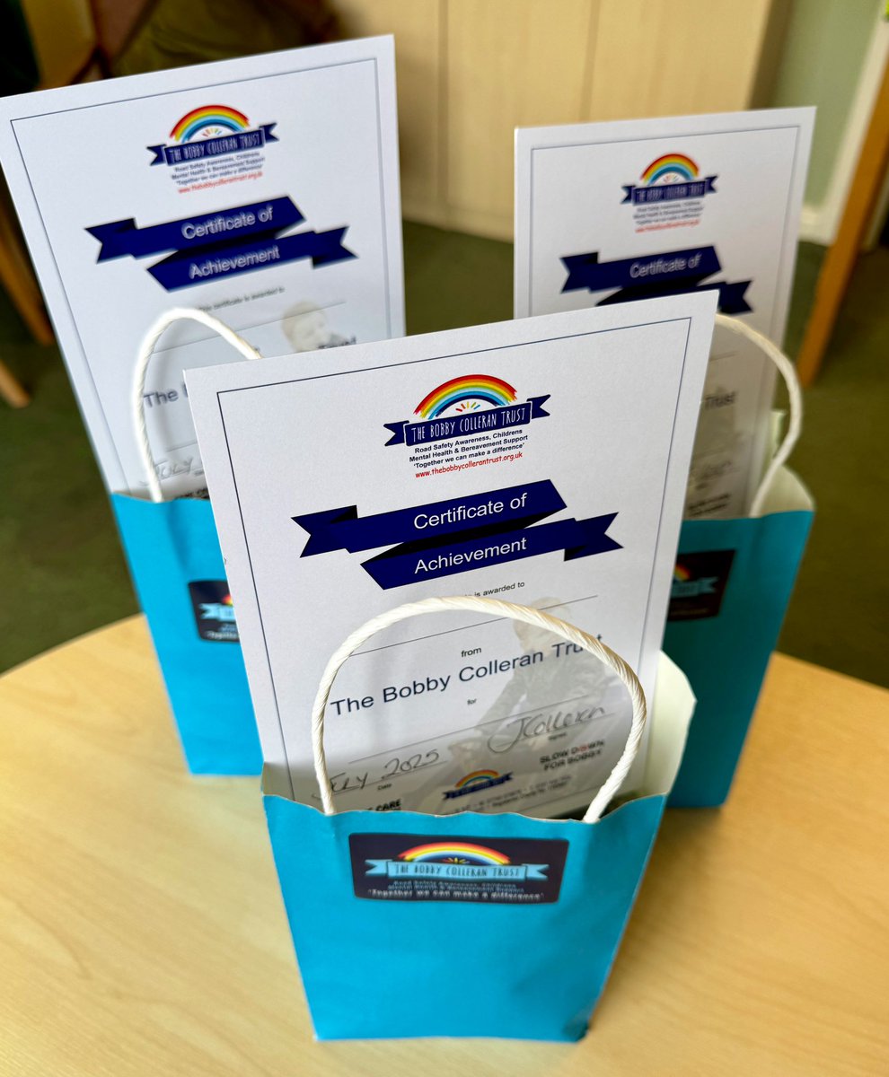 This week, we are proud to present the Bobby Colleran Award to three amazing Year 2 children - one from each class - who have truly modelled everything ‘Bobby’ since joining us. 💙 #BobbyColleran #SchoolValues #BPIPersonalDevelopment #BPIPSHE