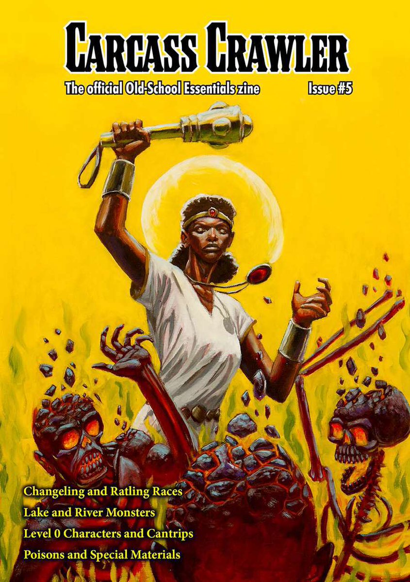 yum_dm's tweet image. This issue looks grand! #CarcassCrawler Issue 5. Great for those just getting into old school #DnD.
yumdm.short.gy/CC5
#OSE #DungeonsAndDragons #TTRPG