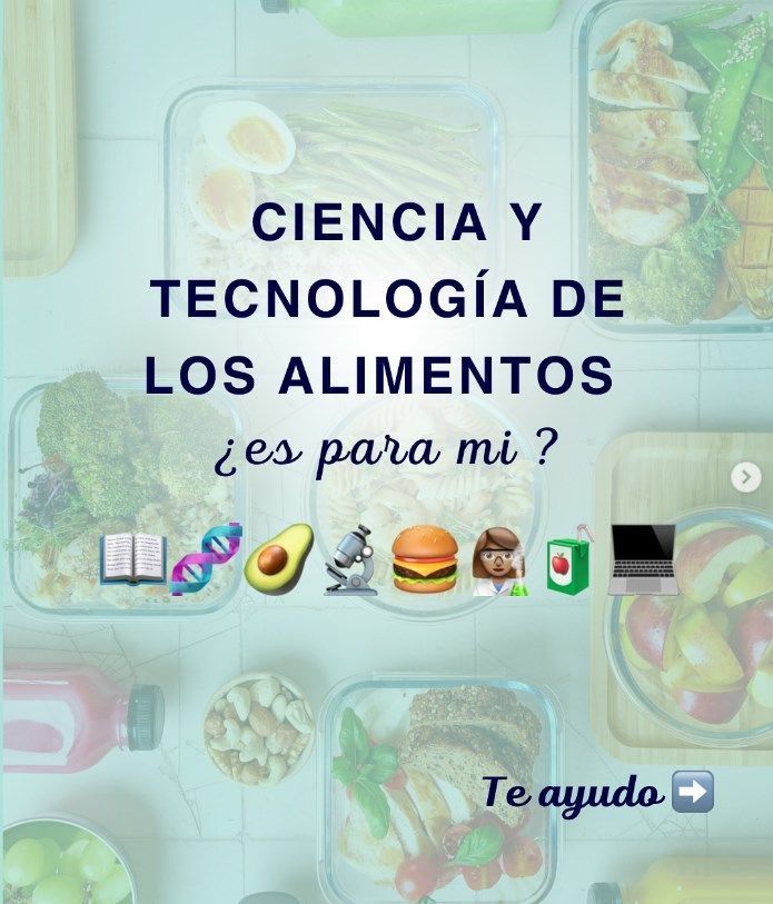 👩‍🎓 Piensas estudiar Ciencia y Tecnología de los Alimentos.
Visita la cuenta de Instagram alimenta_tu_curiosidad_ de nuestra estudiante Alba Ruiz y podrás ver muchos consejos.

#Alimentos #CTA #Ciencia @gfregapane
👉 instagram.com/alimenta_tu_cu…