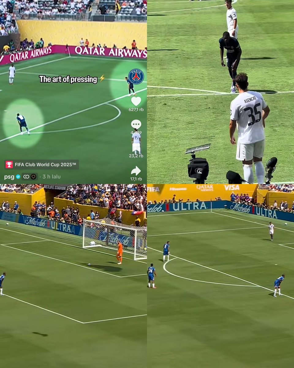 bolbinx's tweet photo. Chelsea giving PSG a taste of their own medicine.

Band for band https://t.co/Uslm0CKPtP