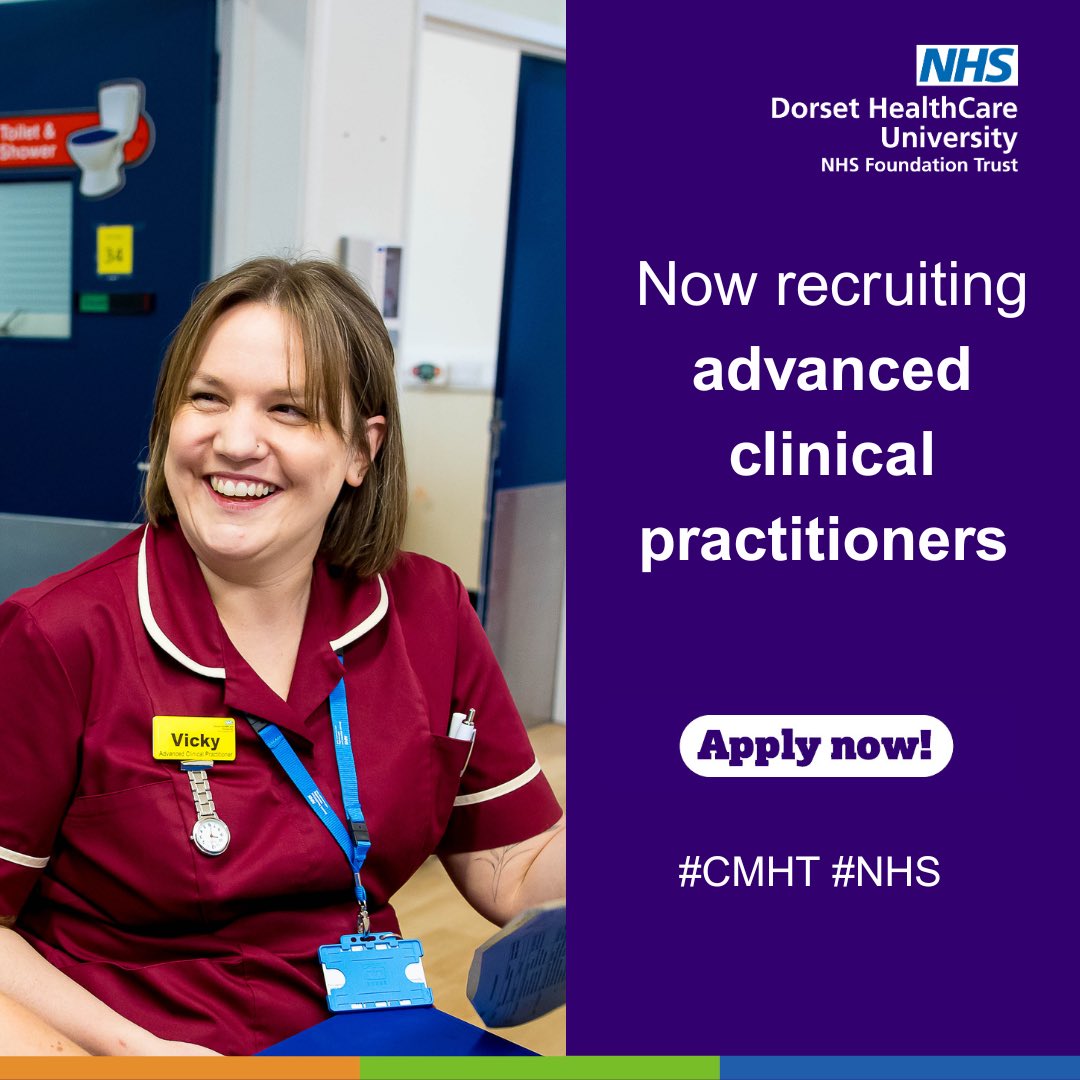 Are you a nurse or allied health professional? Our adult community mental health teams in Blandford &amp; Shaftesbury are looking for an advanced clinical practitioner (ACP) to join them.  #NHS #job #joinourteam #healthcare #advancedclinicalpractitioners #northdorset #mentalhealth