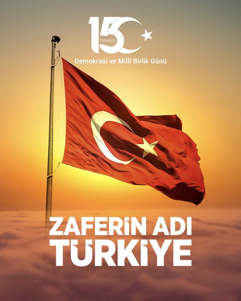 Tarihi Allah yazar; Biz sadece nerede duracağımıza karar veririz.

15 Temmuz; bu milletin kurtuluş mücadelesidir, vatan uğruna canını ortaya koyanların şan günüdür.

Kahramanlık türkülerinin dört bir yanda yankılandığı, Ömerlerin destansı bir yiğitlikle ölümlere meydan okuduğu