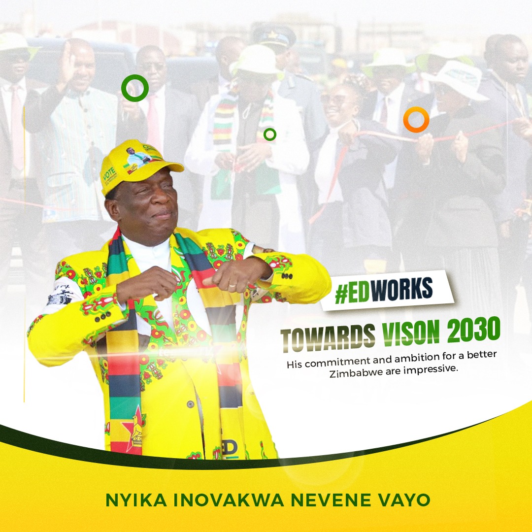VulindlelaNdab2's tweet image. Zimbabwe rising! 🇿🇼
@edmnangagwa's commitment & ambition for a better #Zimbabwe are impressive. Working tirelessly towards #Vision2030. A brighter future is on the horizon #Vision2030 @Mug2155 @wicknellchivayo @nickmangwana @zanupf_patriots @ChambatiLevison @gundwenation