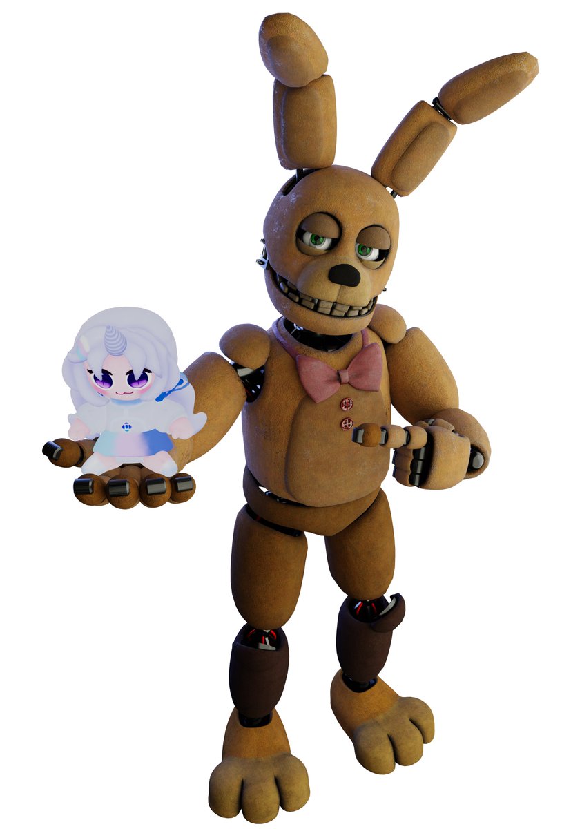 _m1sserou's tweet image. springbonnie
Springbonnie model by @Rissta_XFG
Yuni Plushie model by @RubberTrap