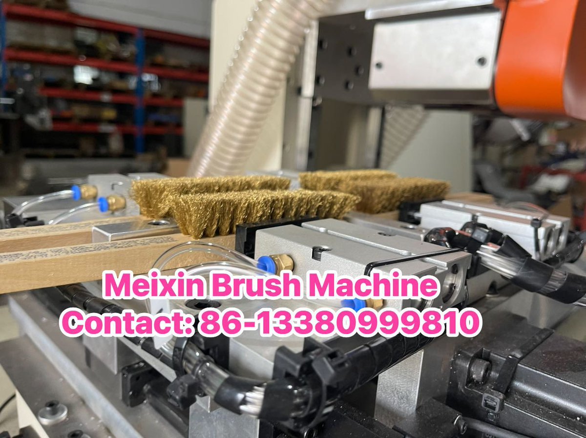 MeixinCrystal's tweet image. Meixin semi-automatic brass wire brush trimming machine.

Meixin Brush Machinery is professional in manufacturing and customizing brush making machines, brush trimming machines,etc.

If you have any brush making machine questions, please feel free to inquiry.
#brush #brushmaking