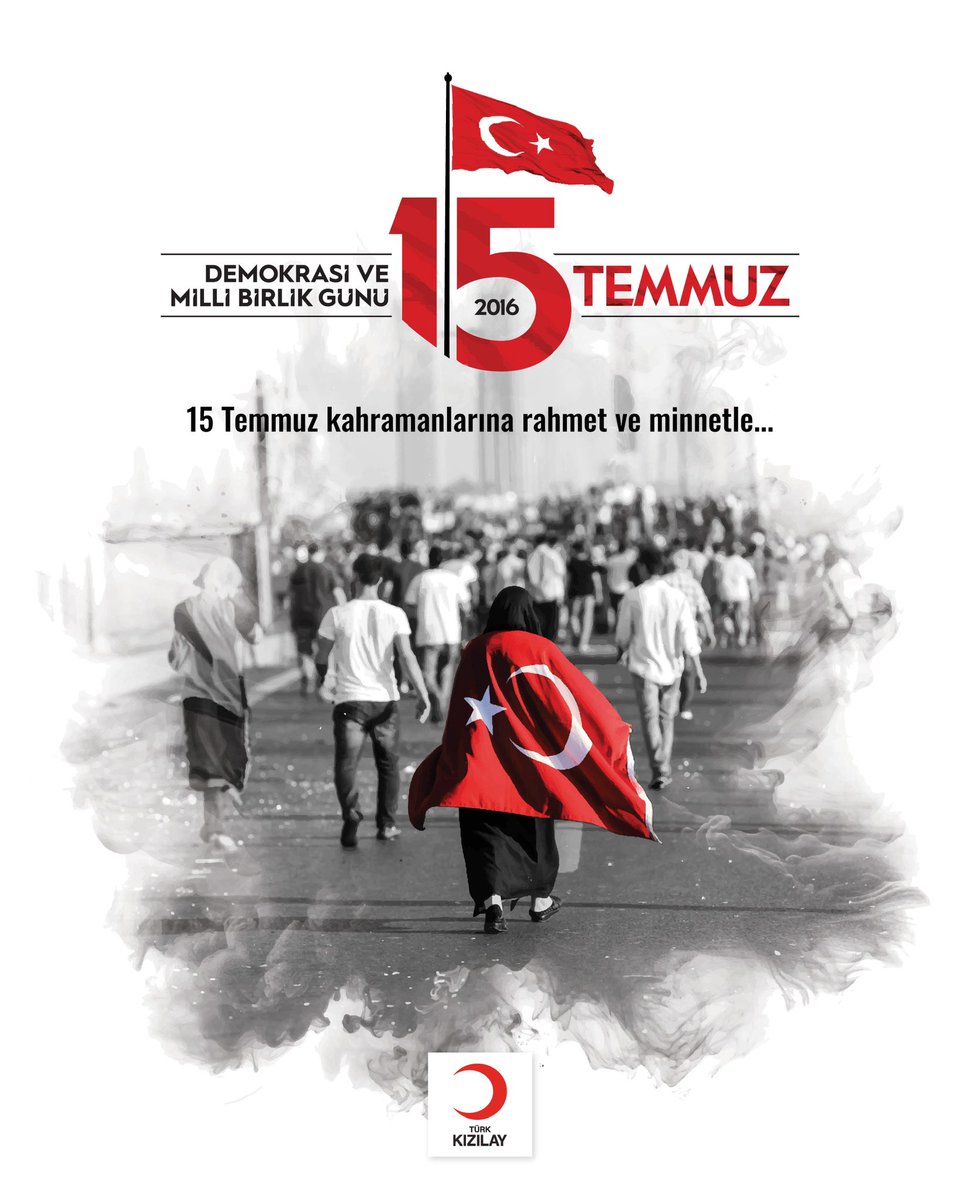 O gece, bir millet tek yürek oldu. 🇹🇷

Vatanına sahip çıkan kahramanlarımız; sizler, bu toprakların onur ve gurur anıtlarısınız.

15 Temmuz şehitlerimizi rahmetle, gazilerimizi minnetle anıyoruz. 🇹🇷 #15Temmuz