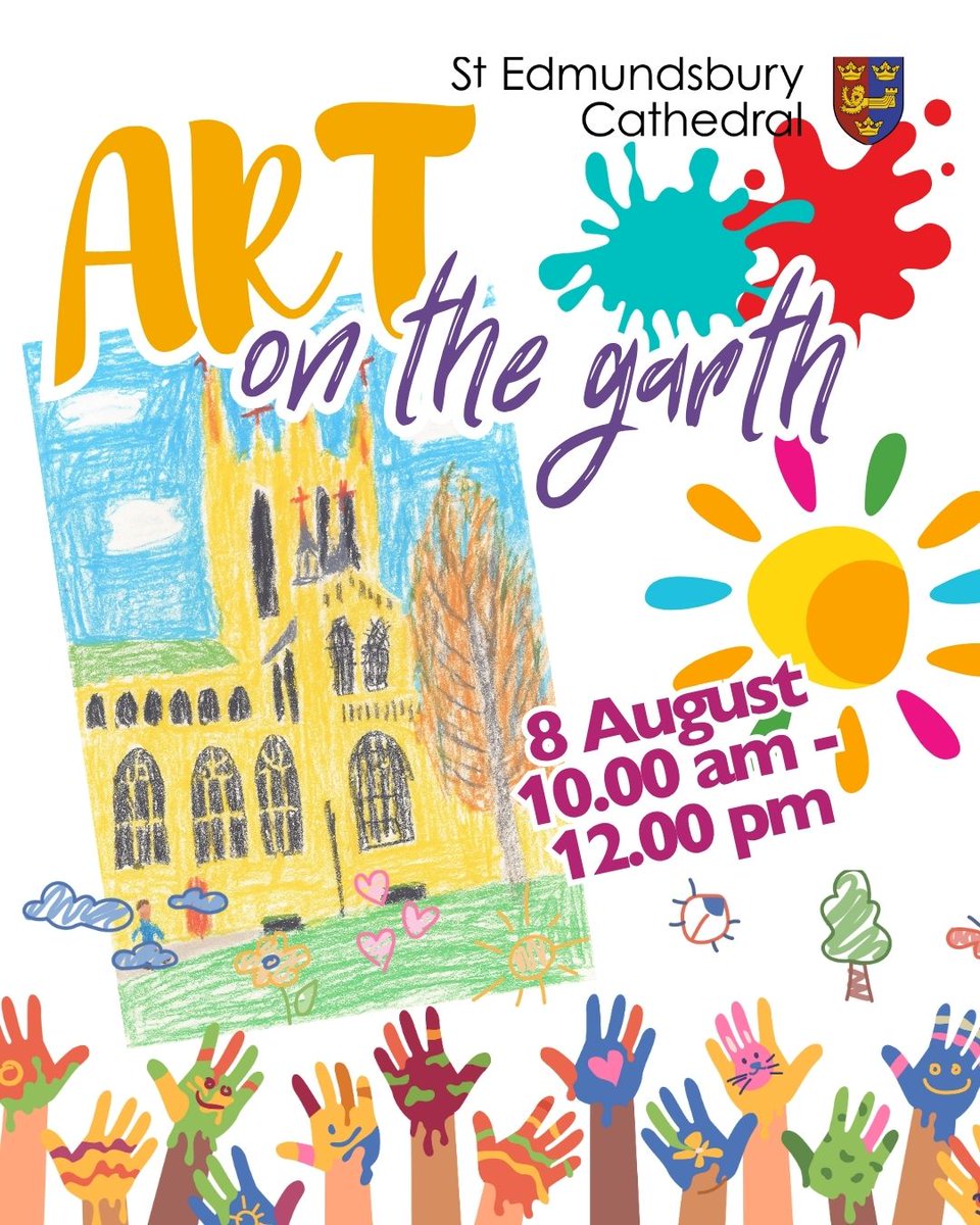 stedscath's tweet image. We have children's activities during our Art on the Garth event on Friday 8 August, from 10.00 am - 12.00 pm. While the children create, you can too! We also have a painting session for adults with all materials supplied. Find out more here: ow.ly/SrrN50Wl3ge