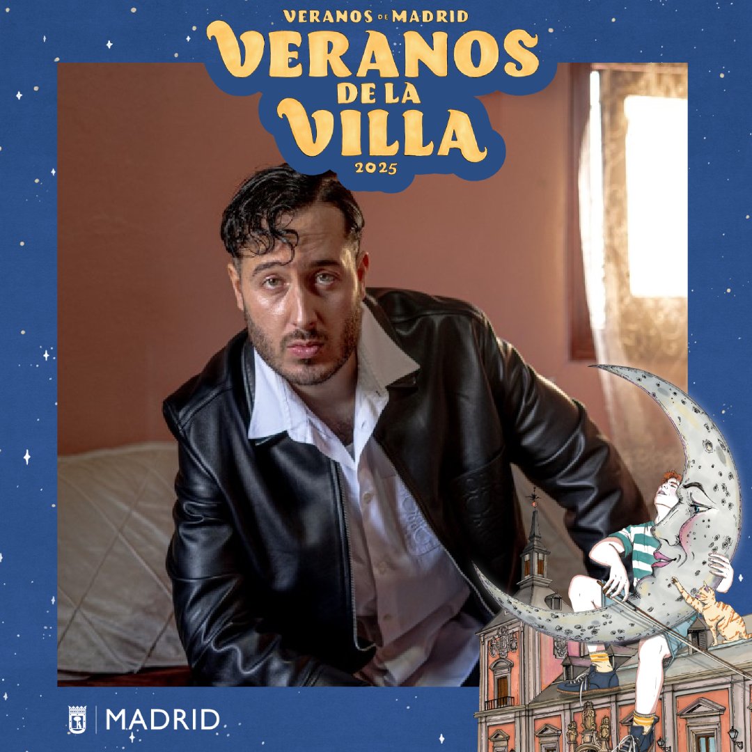 Veranos de la Villa (@veranosvilla) on Twitter photo 🎙️Una de las mayores sensaciones de la nueva música portuguesa. <a href="/pedromafama/">Pedro Mafama</a> trae a #VeranosdelaVilla su atractiva propuesta mezcla de canción tradicional, sonidos electrónicos y cultura urbana.
🗓️29 de julio
veranosdelavilla.com/es/evento/pedr…
Con el apoyo de <a href="/EmbPortEsp/">Embajada de Portugal en España</a> 🎙️Una de las mayores sensaciones de la nueva música portuguesa. <a href="/pedromafama/">Pedro Mafama</a> trae a #VeranosdelaVilla su atractiva propuesta mezcla de canción tradicional, sonidos electrónicos y cultura urbana.
🗓️29 de julio
veranosdelavilla.com/es/evento/pedr…
Con el apoyo de <a href="/EmbPortEsp/">Embajada de Portugal en España</a>