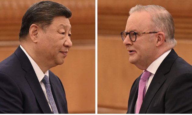 samthe_eagle's tweet image. My goodness, what a difference having a Statesmen in charge rather than ‘The Setback’ (Morrison)…What an embarrassment that horrible Pentecostal twat was on the World Stage FFS🤮 #auspol