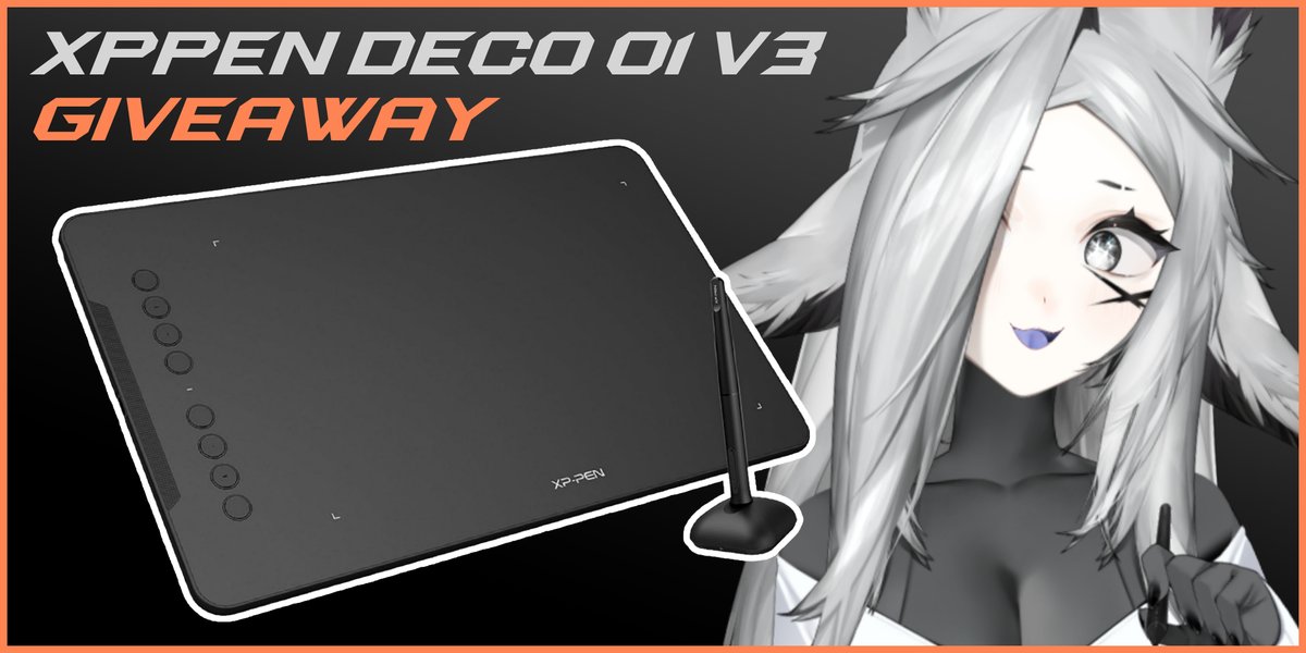 I'm hosting a <a href="/xppenusa/">XPPen USA</a> giveaway for a Deco 01 V3 tablet‼️

To enter the giveaway:
- Follow <a href="/dyarikku/">Rikku リック ✗</a> &amp; <a href="/xppenusa/">XPPen USA</a> 
- Leave a comment below!

Good luck!
