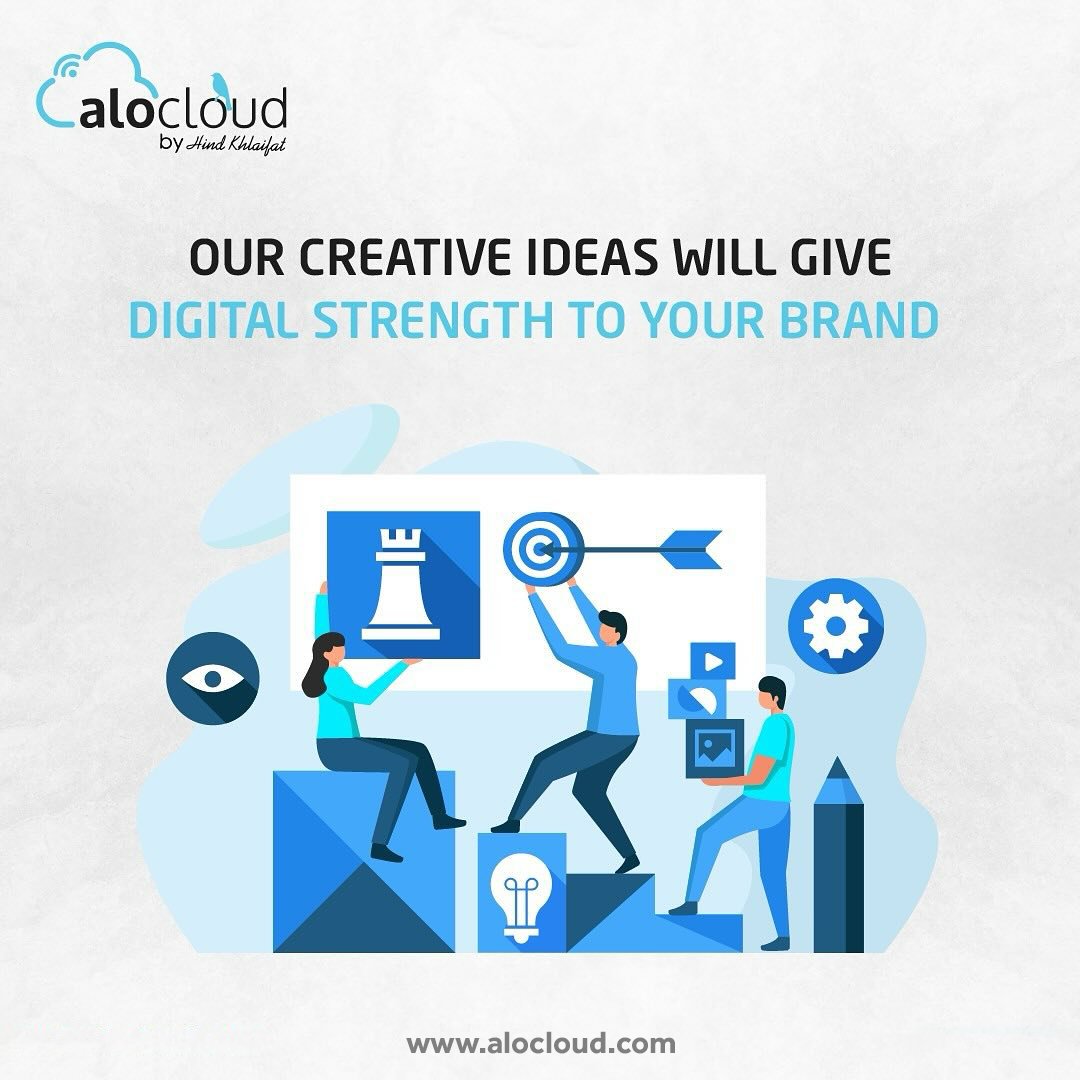 OUR CREATIVE IDEAS WILL GIVE DIGITAL STRENGTH TO YOUR BRAND

Visit our website: alocloud.com
Contact us now: +962 79 137 20 59
#agencylife #Marketing #Alocloud #digitalmarketing #socialmedia #business #seo #branding