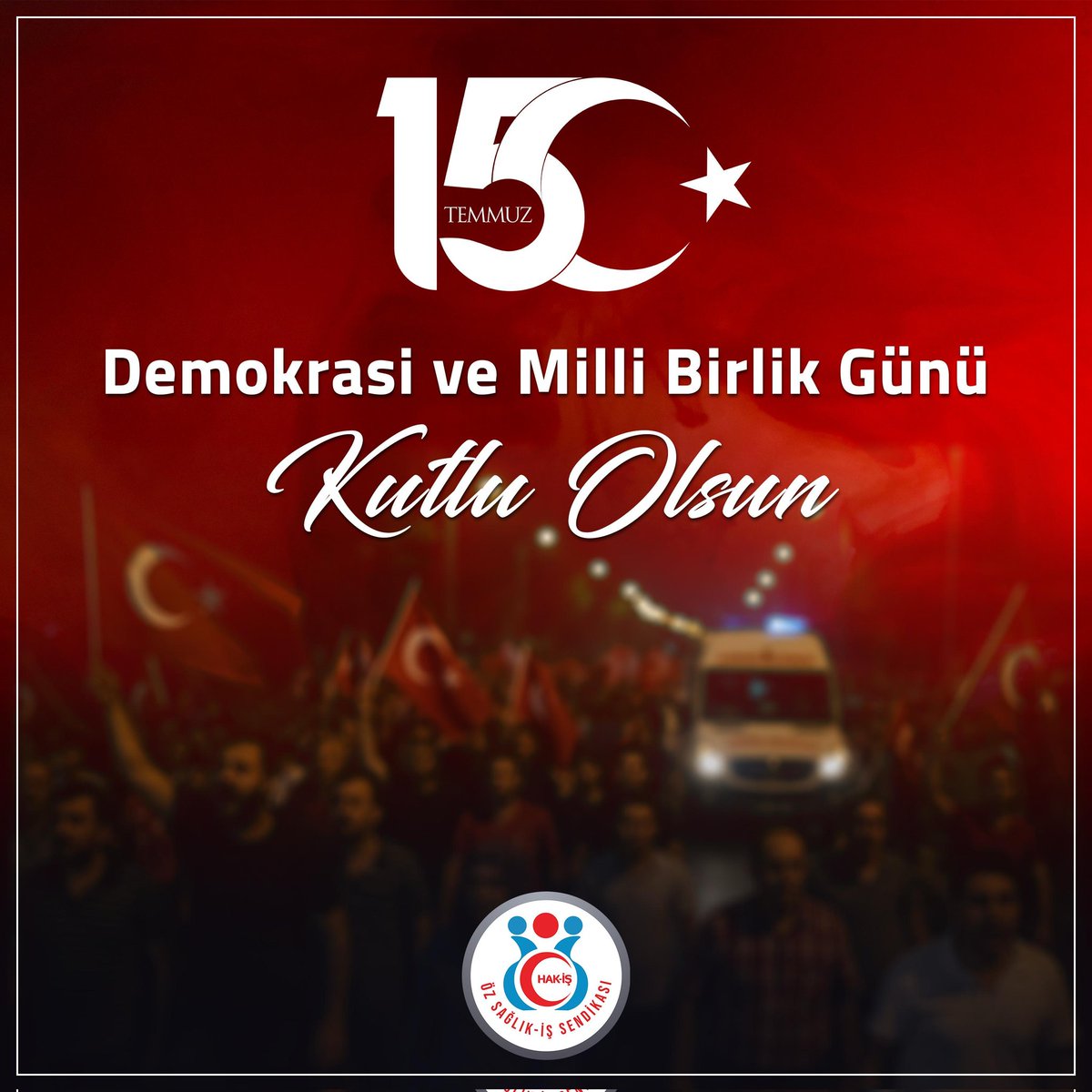 15 Temmuz, devletin ve milletin ihanete karşı tek yürek olup omuz omuza durduğu, bu toprakların sahipsiz olmadığını yedi düvele bir kez daha gösterdiği gündür.

Aziz milletimizin darbe girişimine karşı sergilediği onurlu, kararlı ve fedakâr duruş; gösterdiği eşsiz direniş, tarih