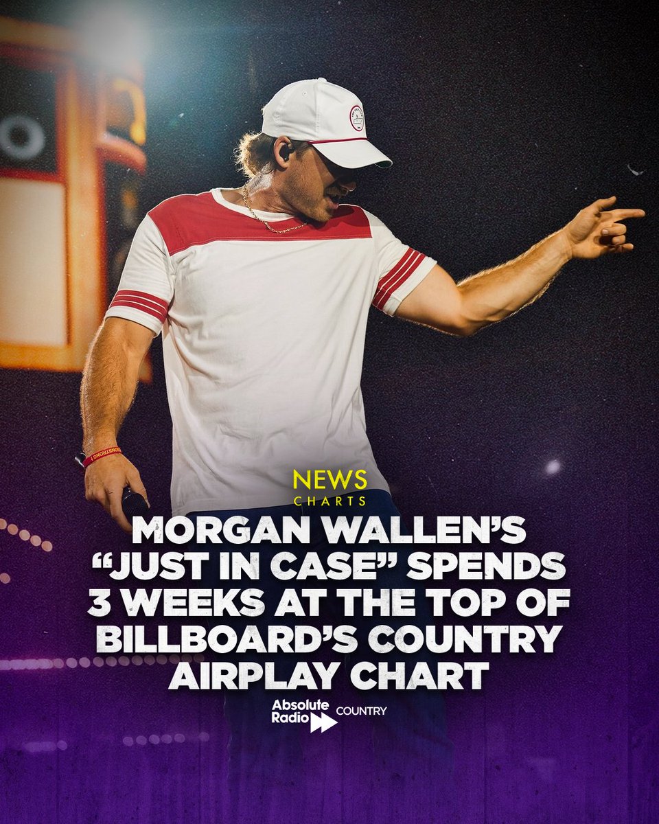 Absolute Radio Country (@arcountry) on Twitter photo "Just In Case" is officially <a href="/MorganWallen/">morgan wallen</a>'s 18th No. 1 at Country Radio in America. Which song from 'I'm The Problem' do you think will top the charts next? 👀 "Just In Case" is officially <a href="/MorganWallen/">morgan wallen</a>'s 18th No. 1 at Country Radio in America. Which song from 'I'm The Problem' do you think will top the charts next? 👀