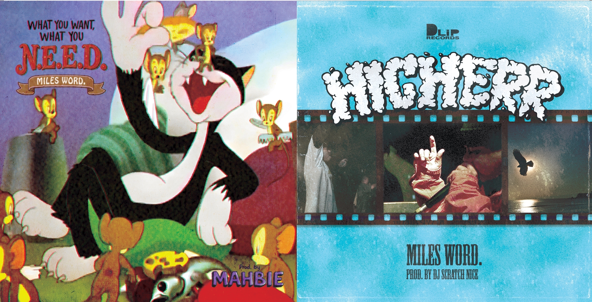 邦楽 MILES WORD N.E.E.D. HIGHERR DLiP RECORDS MILES WORD. - N.E.E.D. / HIGHERR [7inch] | DLiP
