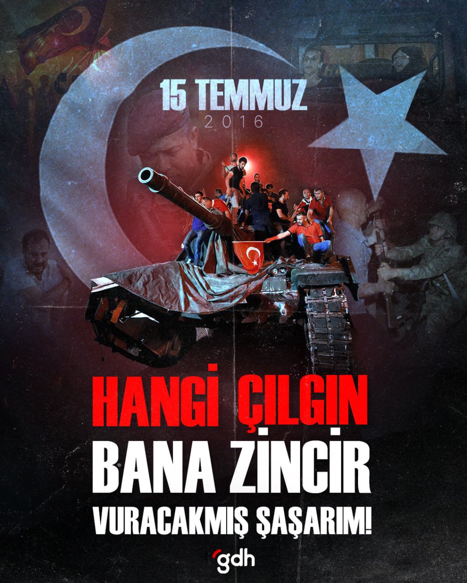 Babalarımız 12 Eylülleri yaşadı bizler de 12 Eylül darbe yasaları ile büyüdük
Bizler tarihin en acımasız darbe kalkışmalarını yaşadık
çocuklarımız bu zulmü yaşamasın. darbeyi ve darbecileri lanetliyorum.