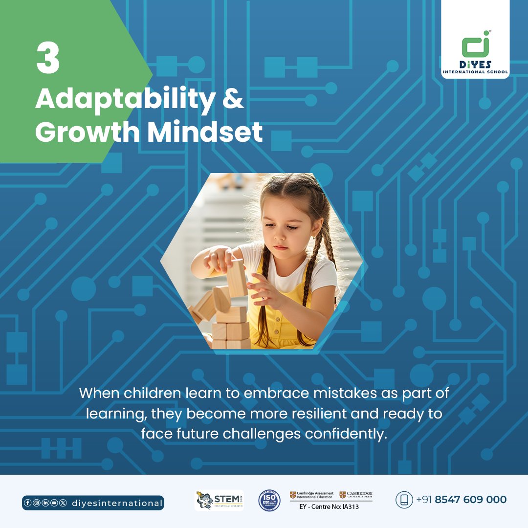 DiYESschool's tweet image. The future belongs to the skilled!
From critical thinking to digital literacy, it’s time our children start building the skills they’ll need tomorrow — today.
Let’s raise innovators, leaders, and problem-solvers. 🌟
#FutureReadySkills #21stCenturyLearning #SkillsForLife