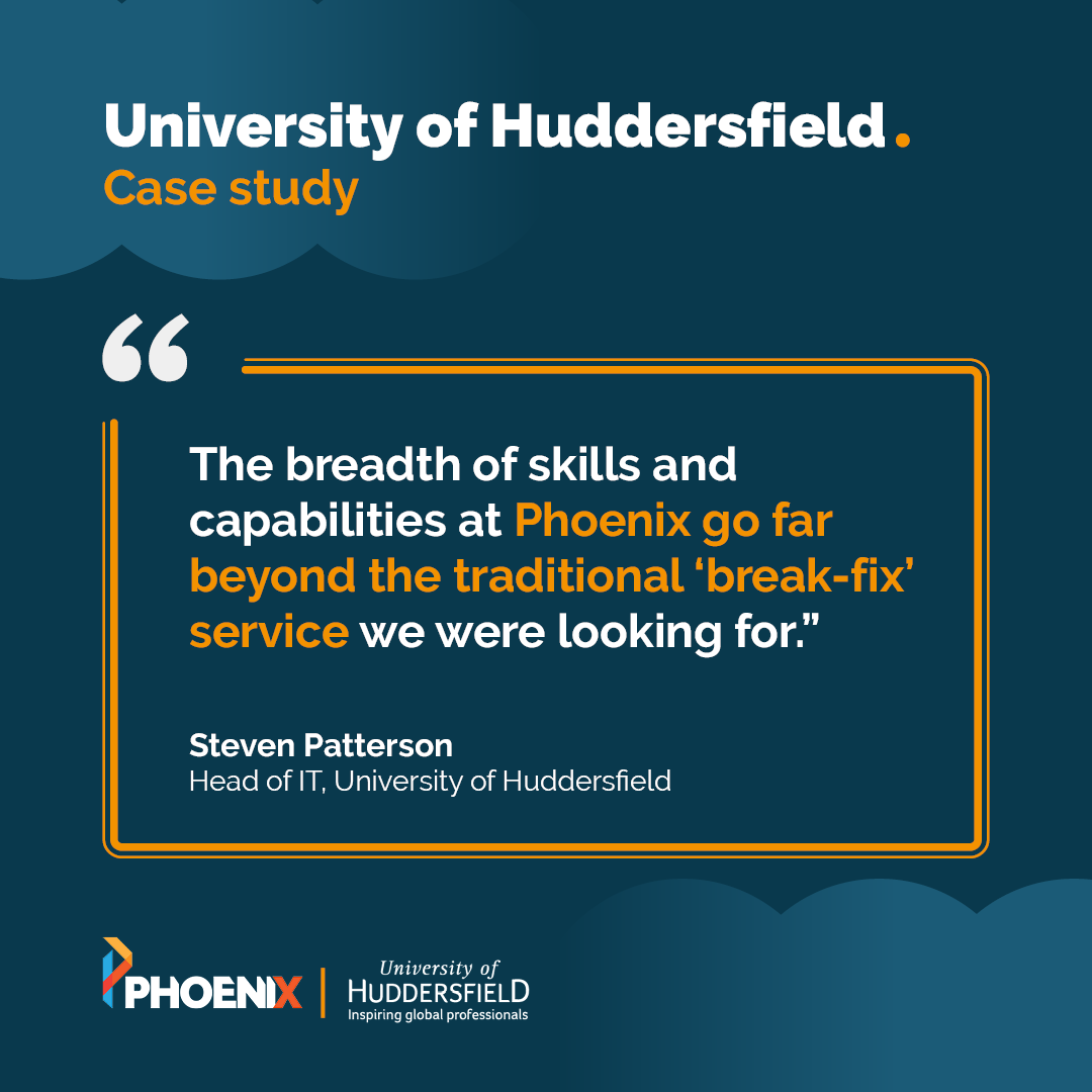 Phoenix Software (@phoenixyork) on Twitter photo Learn how Phoenix helped the University of Huddersfield think beyond ‘break-fix’.
Find out more in our case study: hubs.ly/Q03xd3KB0
<a href="/HuddersfieldUni/">University of Huddersfield</a> #ITPartnership #HigherEducation #ManagedSupport Learn how Phoenix helped the University of Huddersfield think beyond ‘break-fix’.
Find out more in our case study: hubs.ly/Q03xd3KB0
<a href="/HuddersfieldUni/">University of Huddersfield</a> #ITPartnership #HigherEducation #ManagedSupport