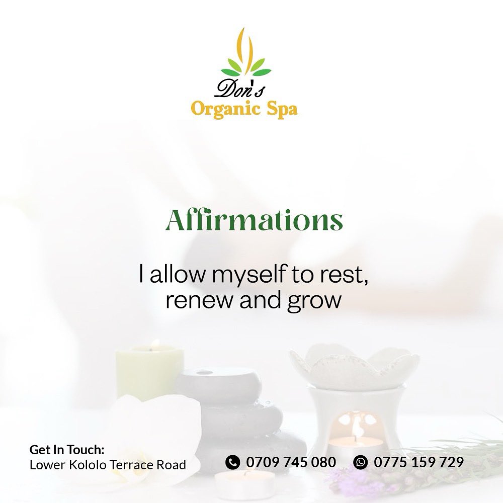 Are you allowing yourself to reset,renew anf grow as a person? 

#donsorganicspa #spa #salon