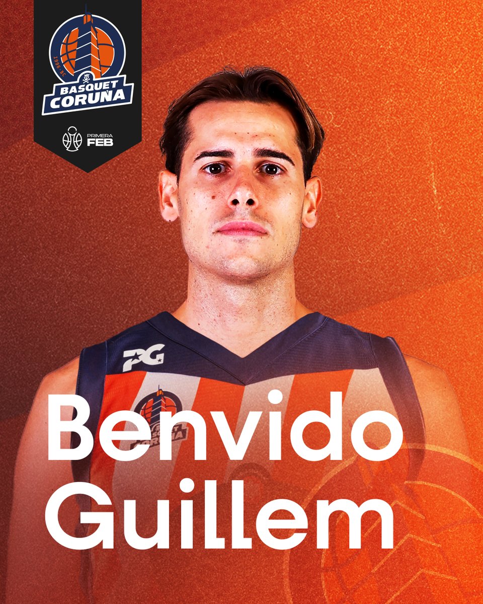 basquetcoruna's tweet image. 🗞️ Guillem Jou, potencia exterior para el Leyma Coruña
El alero catalán llega a la entidad naranja tras doce temporadas en el Manresa y más de un centenar de partidos jugados en la Liga Endesa 🔥
Benvido á #FamiliaLaranxa, @GjouC! Y muy feliz cumpleaños!! 🫂🧡🎂
🔗…