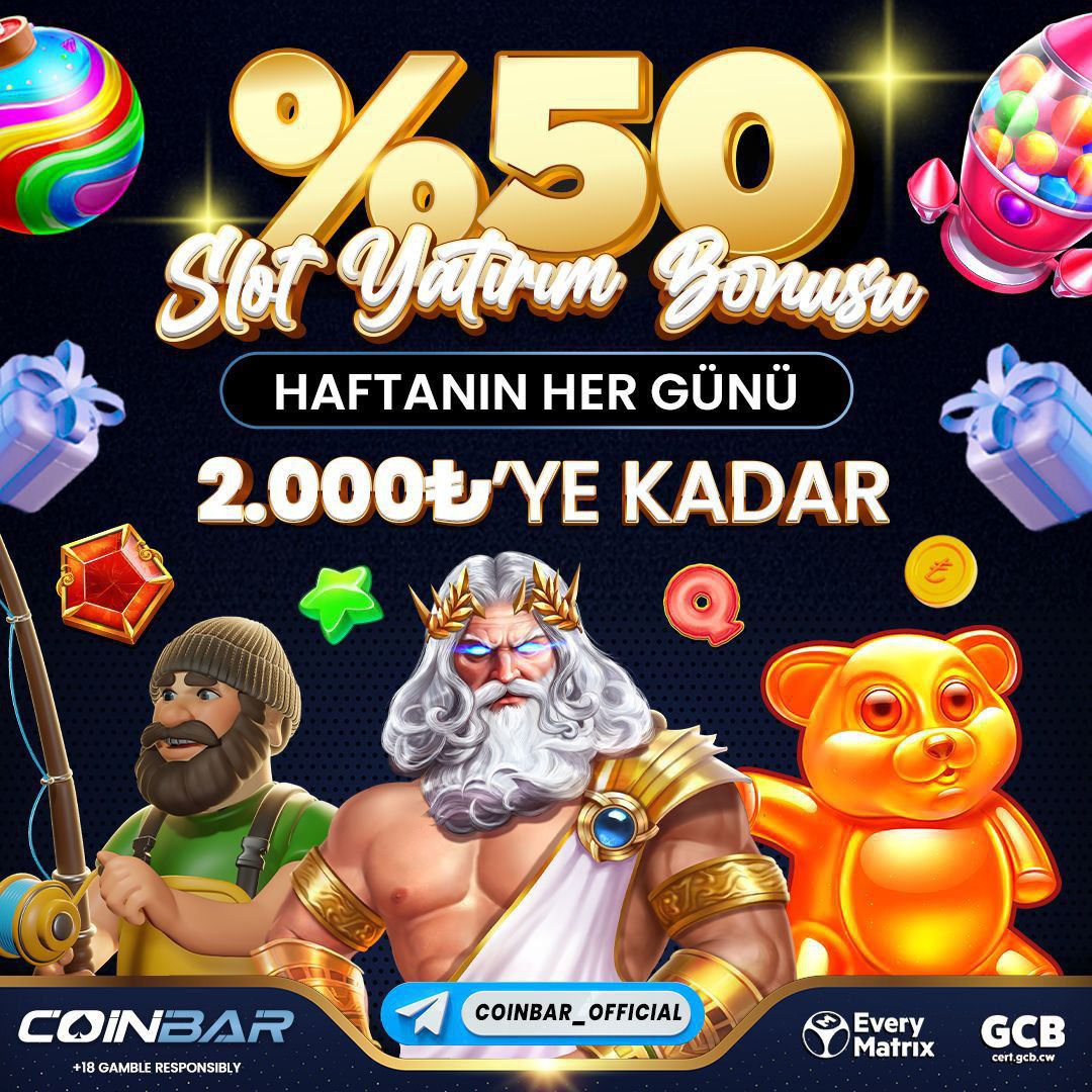 sosyalCoinbar's tweet photo. 🔴Haftanın Her Günü Coinbar'da

🅰️%50 Slot Bonusu sizi bekliyor 

💥Hedefler büyüsün, Hayaller gerçek olsun diyoruz. Bol Kazançlar

💎💎️💎️ Tıkla Siteye Git🖱 https://t.co/fmc0YfLCNx