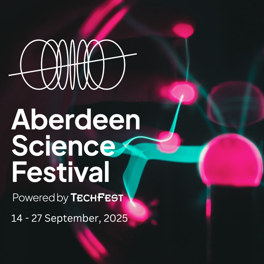TechFestNews's tweet image. Curious minds, get ready… Aberdeen Science Festival is landing soon!
Powered by TechFest, this year’s festival is set to be bigger, bolder, and more brilliant than ever.
You don’t need to be a scientist to love Aberdeen Science Festival!💥
More: techfest.org.uk/festival/aberd…