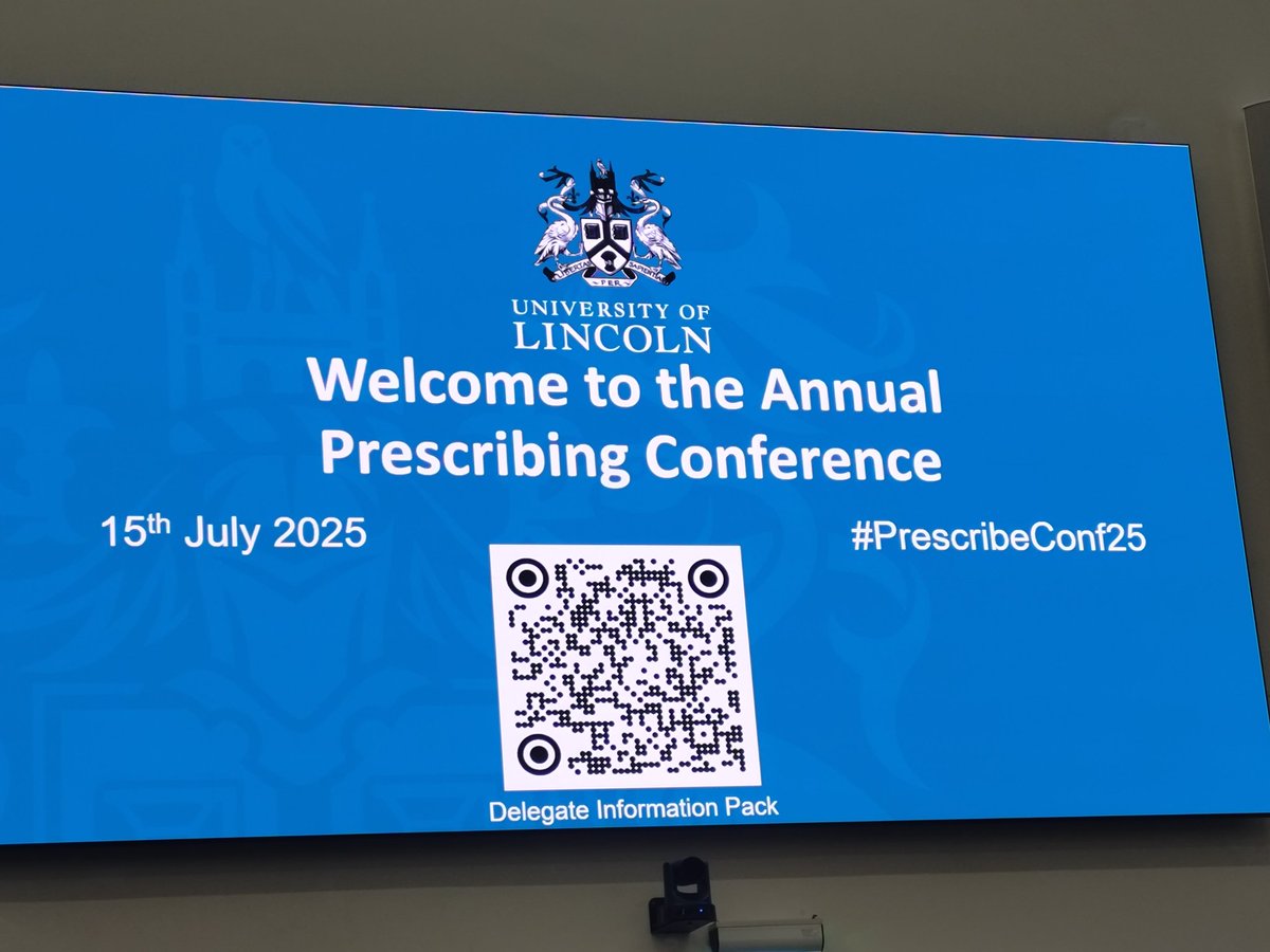 Exciting day ahead #PrescribeConf25