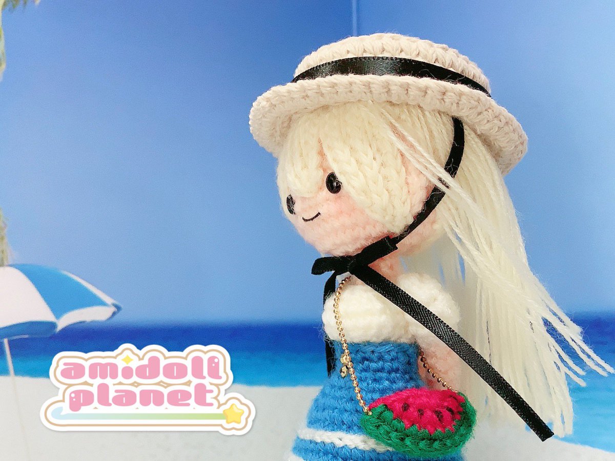 amidoll_planet2's tweet image. 【今日のあみぐるみ】
過去に作ったあみぐるみを毎日一人ずつご紹介♪
今日はスイカ🍉のポシェットが可愛い真夏のお嬢様です❤️
🧶あみぐるみオーダーメイドについて🧶
ameblo.jp/amidoll-planet…
#amidollplanet #あみプラ #あみぐるみ