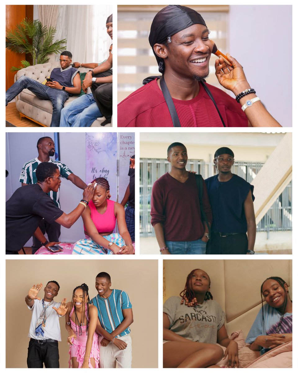 fatimahgimsay's tweet image. Really glad to work with Priscilla Edem-Lawal (HOD, Hair &amp;amp; Makeup) &amp;amp; Mary Oyinlola (HOD, wardrobe) on projects. I appreciate them and their work! 

Susan and I gave pieces of ourselves in how Jaiye and Itohan looked. I love it so much #LowkeyAdults 🤍✨