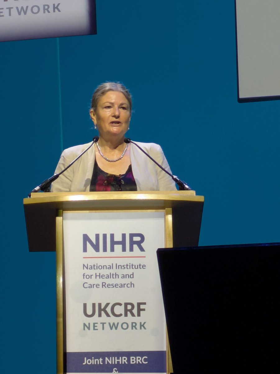 BirminghamBRC's tweet image. First up, @GailMarzetti (@DHSCgovuk) is highlighting the @NIHRresearch's plans to keep delivering impact, inclusion, investment & innovation in healthcare - with a shout out to @NIHRtakepart which is making recruitment to trials faster and cheaper.
#CRFBRC25