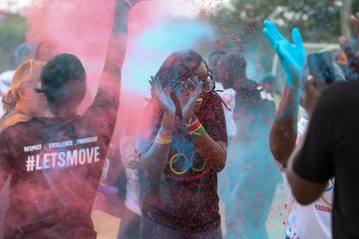 Wow! 😍 about a month ago in Machakos, we celebrated #OlympicDay with incredible young talents across schools in the country. It was so much FUN! I remember insisting on the color splash and the mascots like a kiddo!😂 I never imagined it would lead to this.

A heartfelt thank