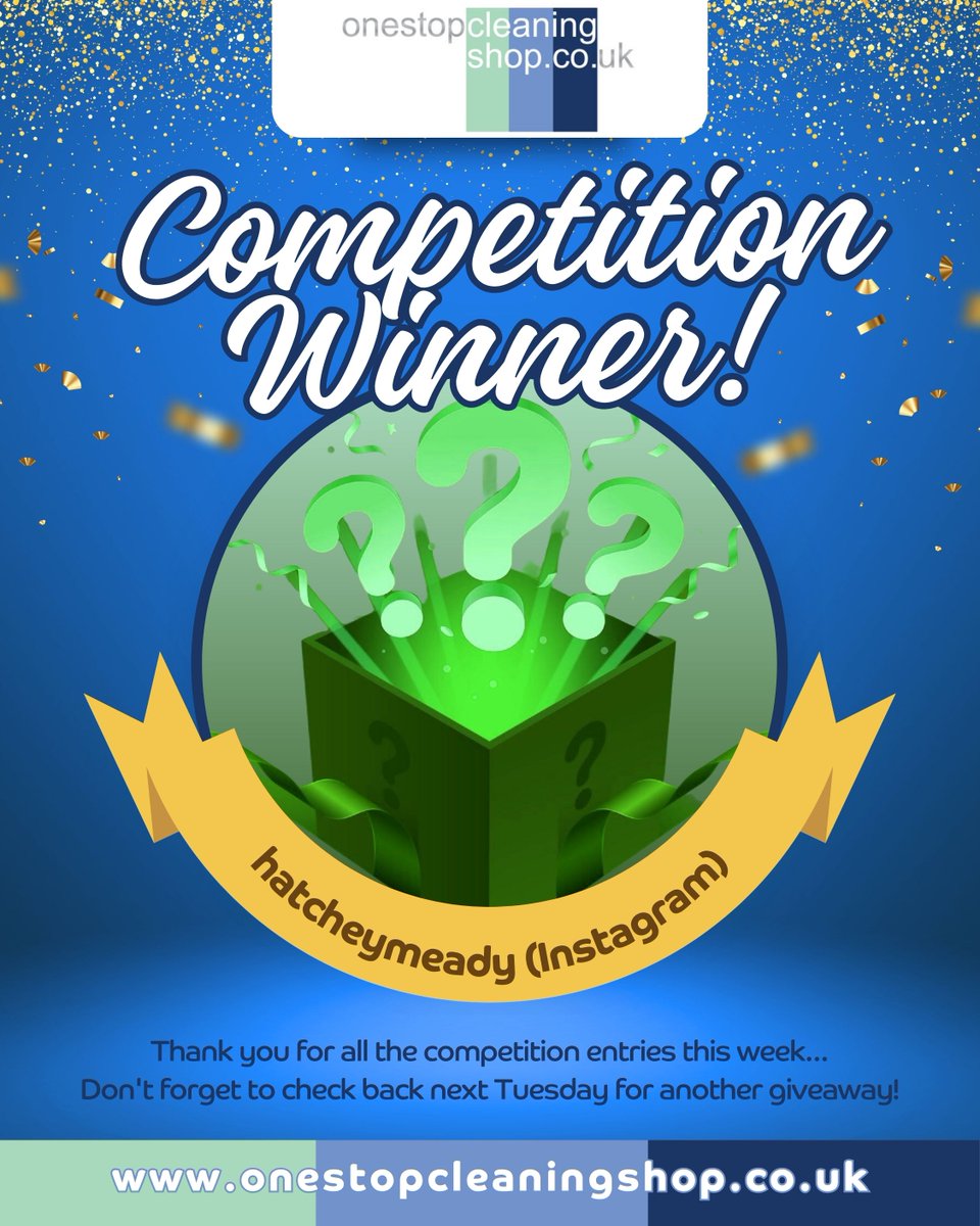 OSCSuk's tweet image. 📢Thank you for all the "Promo Box" competition entries.
The winner this week is: hatcheymeady (instagram) 👏🌟👍
Check back next Tuesday for another giveaway!
#giveaway #competition #comp #free #hype #superfan #win #cleaning #prize #ecofriendly #random #promo #suppliers